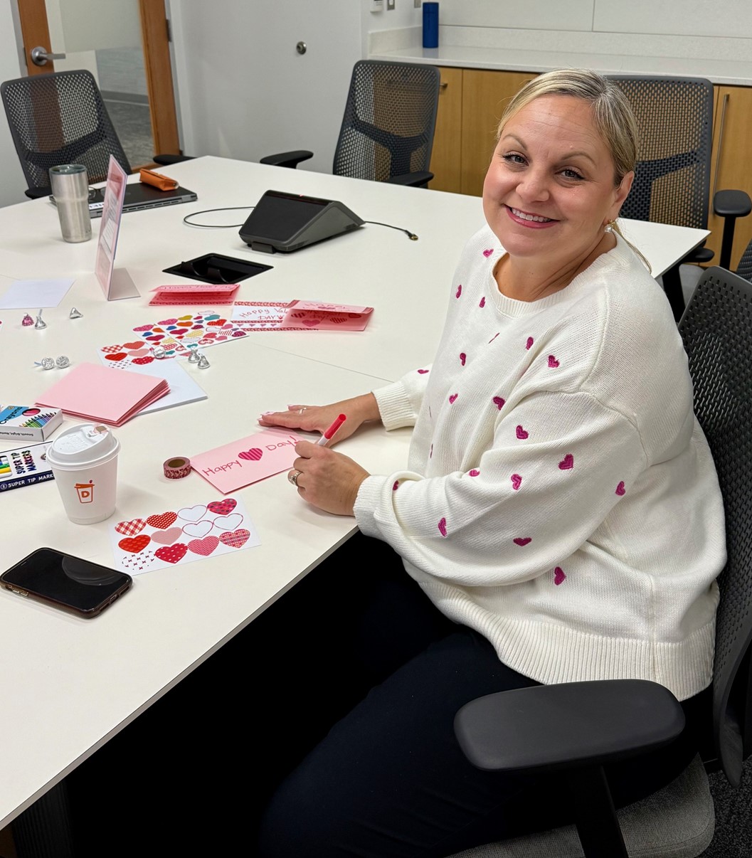 Thank you to Duke Energy's Product and Services team for their event to make Valentine's Day brighter for Wake County seniors.