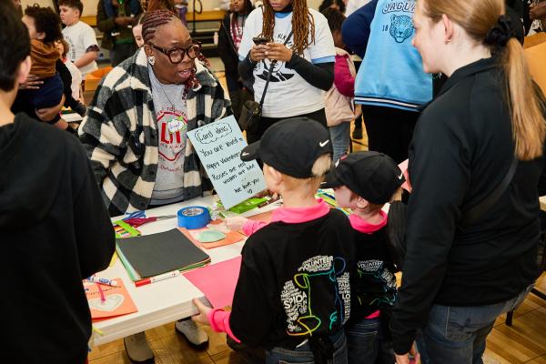 The United Way of the Greater Triangle dedicated a project on their MLK Day of Service to making Valentine's Day Cards for Meals on Wheels recipients.