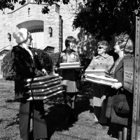 Meals on Wheels of Wake County was founded on February 12, 1974 with ten volunteers meeting at Hillyer Christian Church to deliver meals in downtown Raleigh.